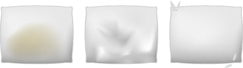 N&ecirc;n thay gối sau mỗi hai năm/ 1 lần