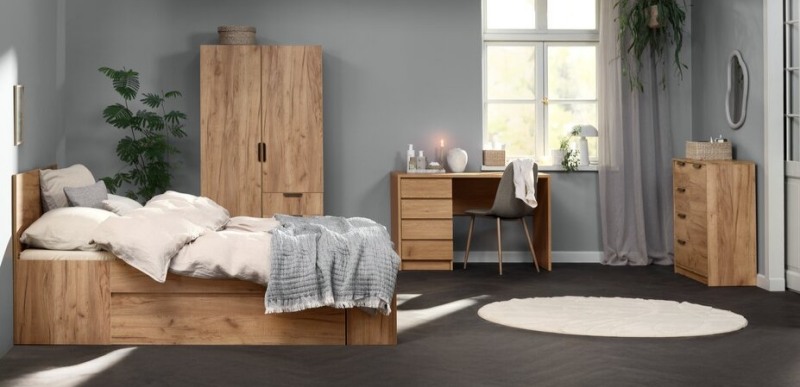 Mẫu thiết kế chung cư 30m2 2 ph&ograve;ng ngủ