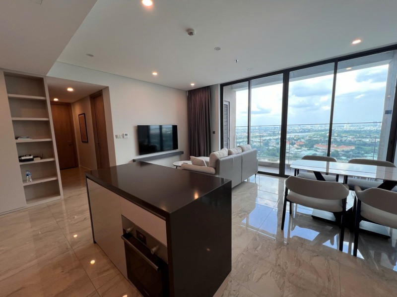 ph&ograve;ng kh&aacute;ch đến nh&agrave; bếp v&agrave; ph&ograve;ng ngủ