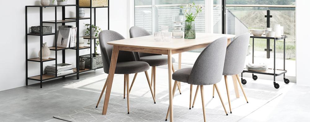 bộ b&agrave;n ăn 4 ghế c&oacute; k&iacute;ch thước dao đ&ocirc;ng từ 130-140-160cm