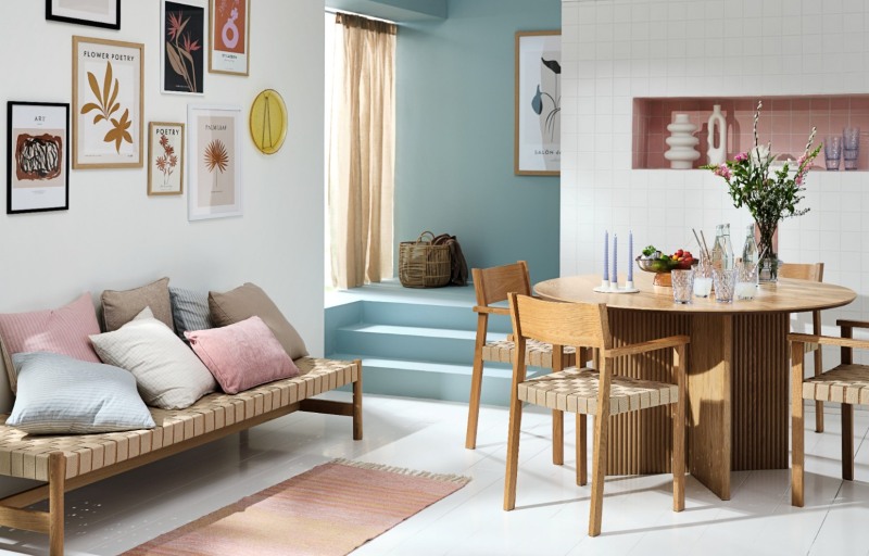 Liệu bạn có biết, phòng ăn cũng là nơi giúp tâm trạng trở nên thư thái.