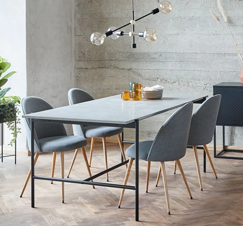 Nếu muốn tạo dấu ấn riêng, hãy thử trang trí phòng ăn phong cách đương đại.