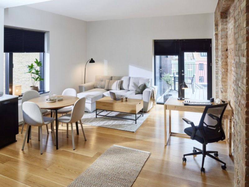 Thiết kế Airbnb theo phong c&aacute;ch nội thất hiện đại (Modern)