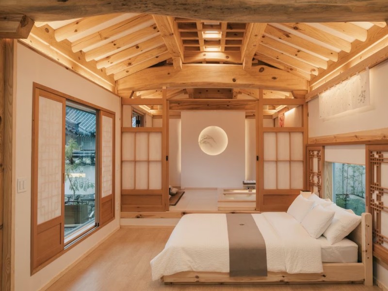 Phong c&aacute;ch nội thất H&agrave;n Quốc (Korean) cho Airbnb