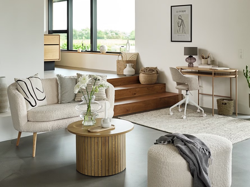 Sự kết hợp các phụ kiện trang trí trong phong cách Scandinavian