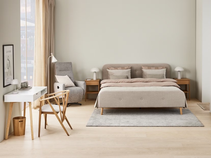 Mẫu nội thất phòng ngủ phong cách Scandinavian