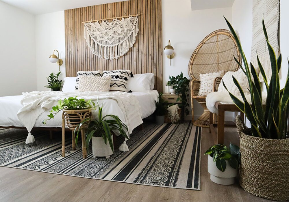 Trang tr&iacute; ph&ograve;ng ngủ master 30m2