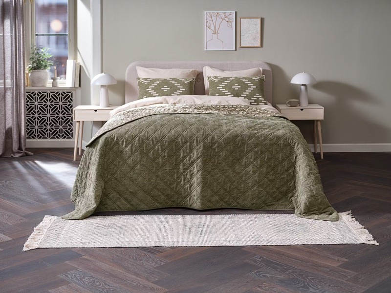 Thiết kế ph&ograve;ng ngủ master 30m2 theo phong c&aacute;ch Bắc &Acirc;u