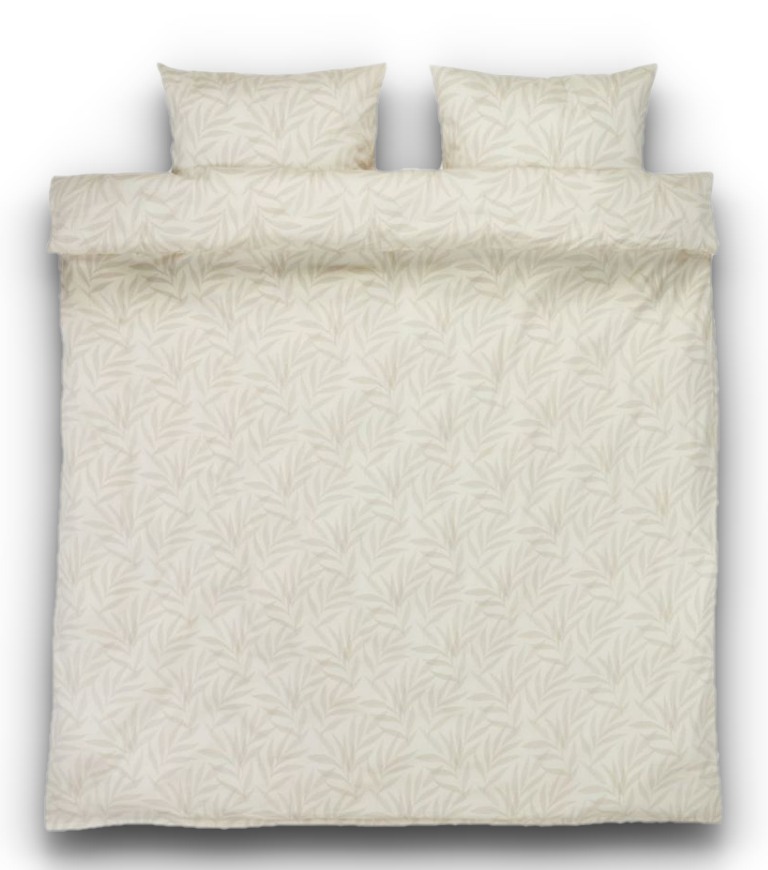 Bộ vỏ chăn gối đ&ocirc;i cotton SABINE, m&agrave;u tự nhi&ecirc;n |