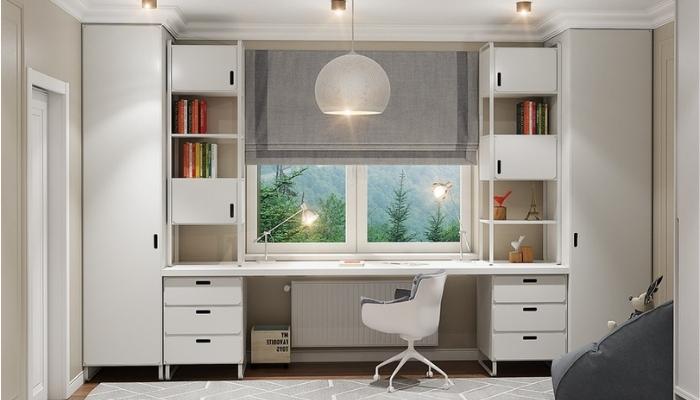 Trang tr&iacute; g&oacute;c học tập cho b&eacute; từ 12 tuổi trở l&ecirc;n đơn giản, hiện đại v&agrave; tiện dụng