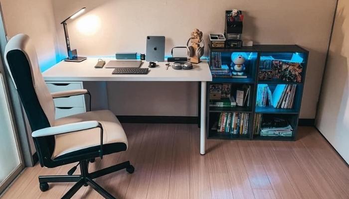 G&oacute;c học tập đơn giản nhưng ấn tượng d&agrave;nh cho b&eacute; trai