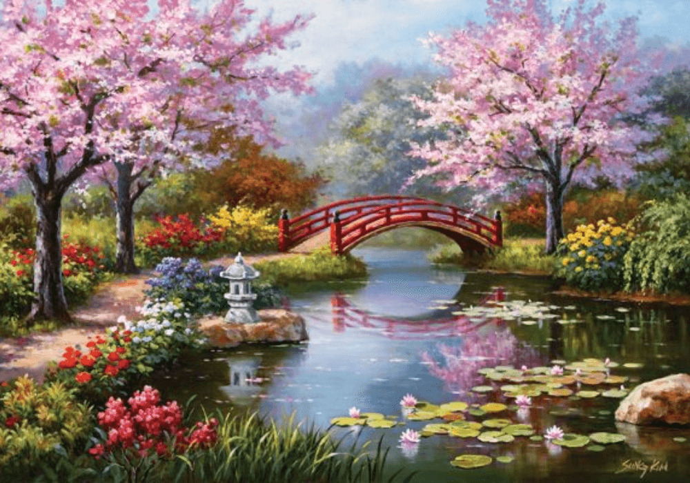 Tranh phong thủy ph&ograve;ng kh&aacute;ch cho người tuổi Sửu