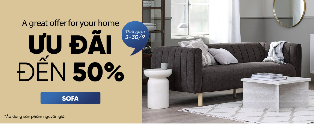 Sofa khuyến mãi JYSK
