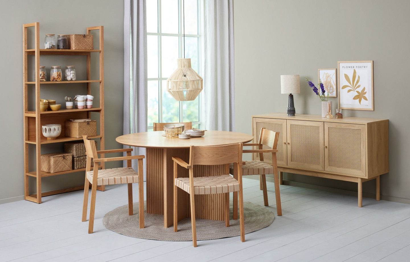 Mẫu bàn ghế ăn 4 chỗ ngồi