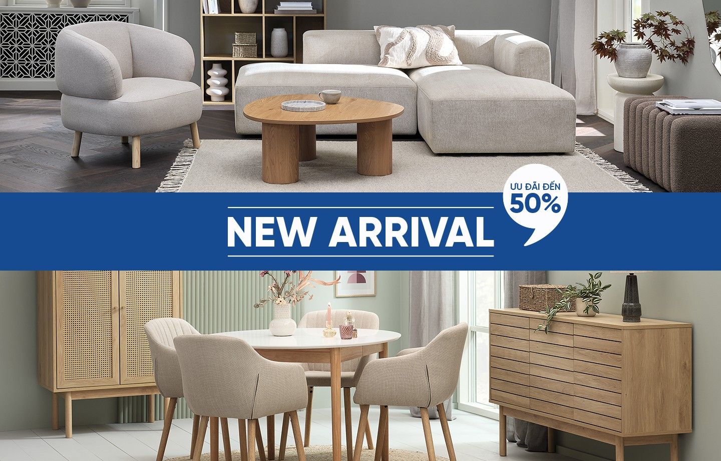 Làm mới không gian sống với New Arrival từ JYSK: Ưu đãi lên đến 50%