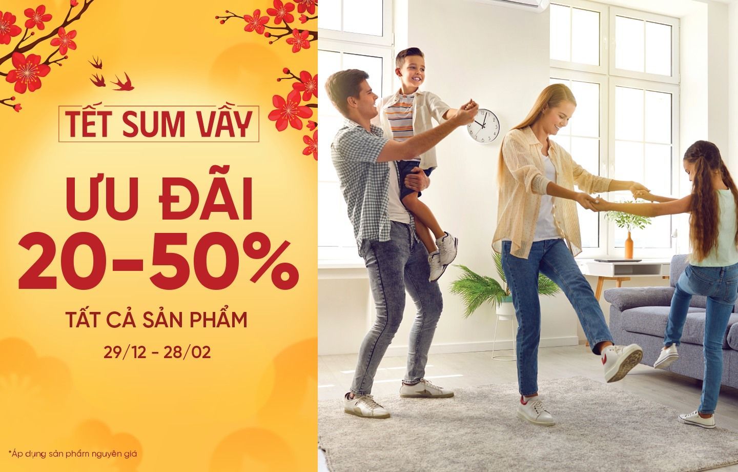Đón Tết sum vầy với ưu đãi từ JYSK