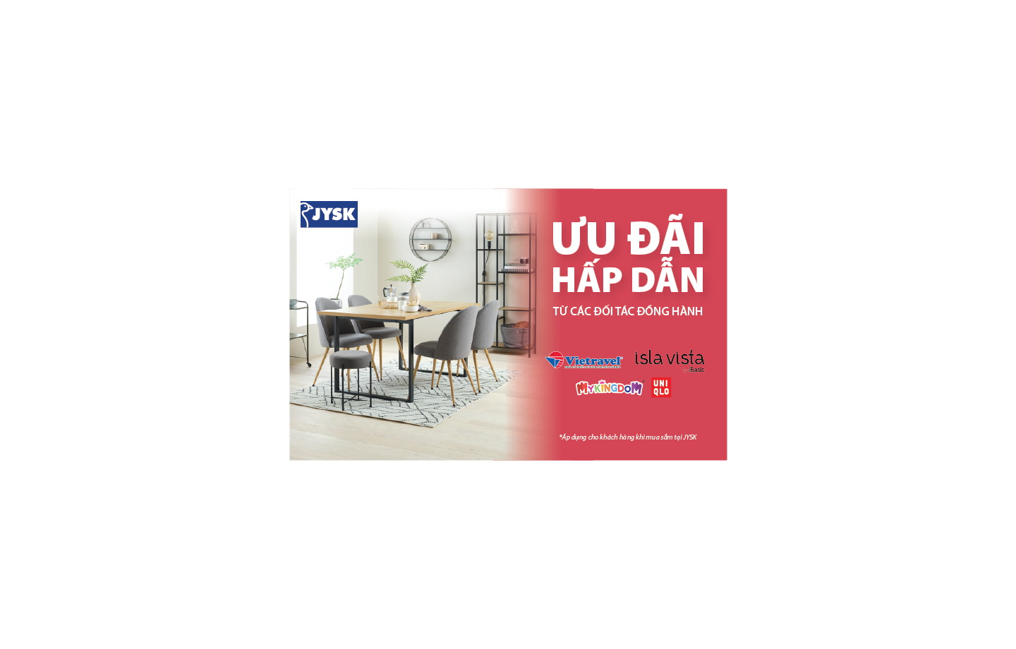 ƯU ĐÃI HẤP DẪN TỪ CÁC ĐỐI TÁC ĐỒNG HÀNH