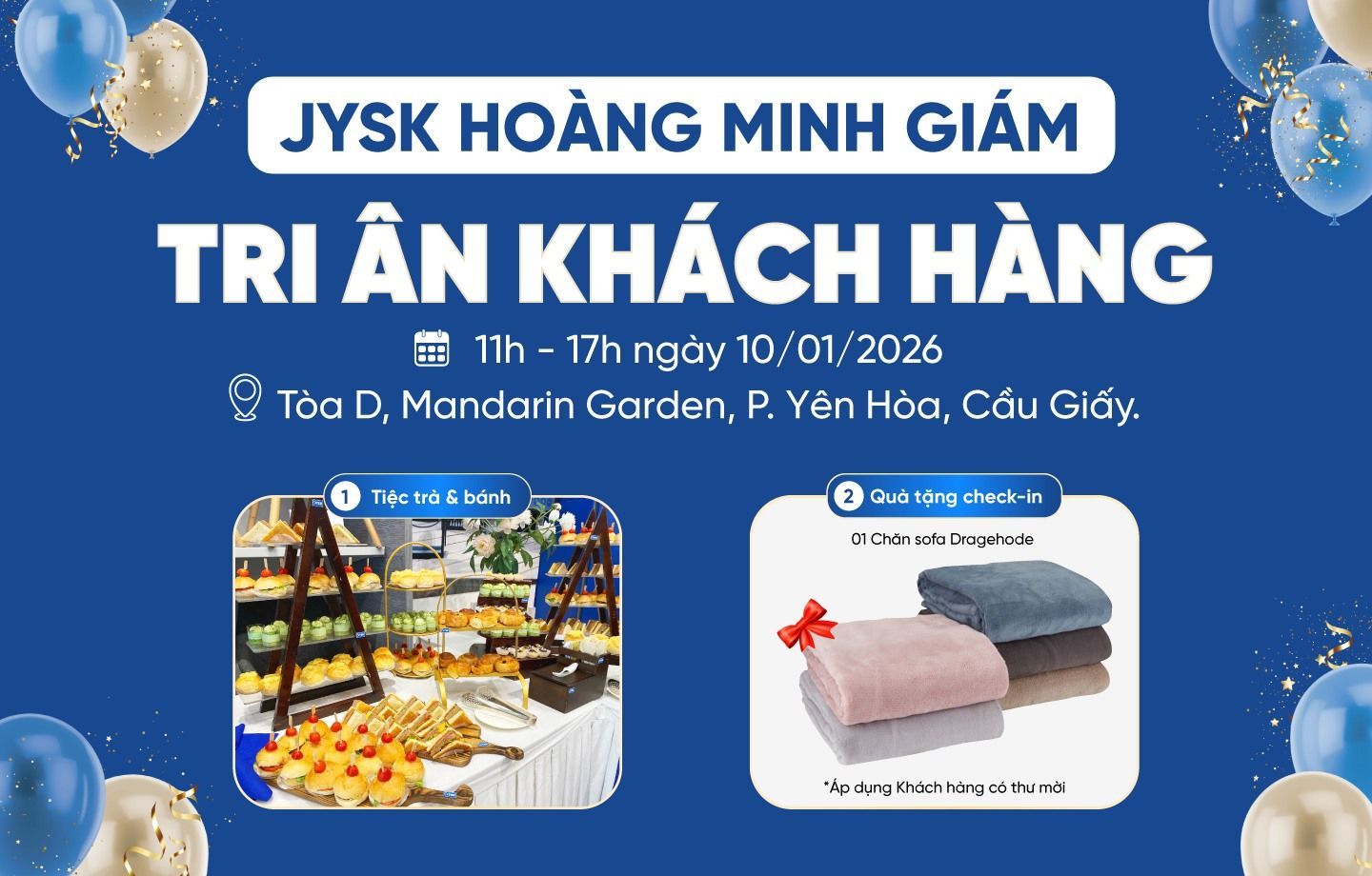 JYSK Hoàng Minh Giám tri ân khách hàng thân thiết với sự kiện đặc biệt
