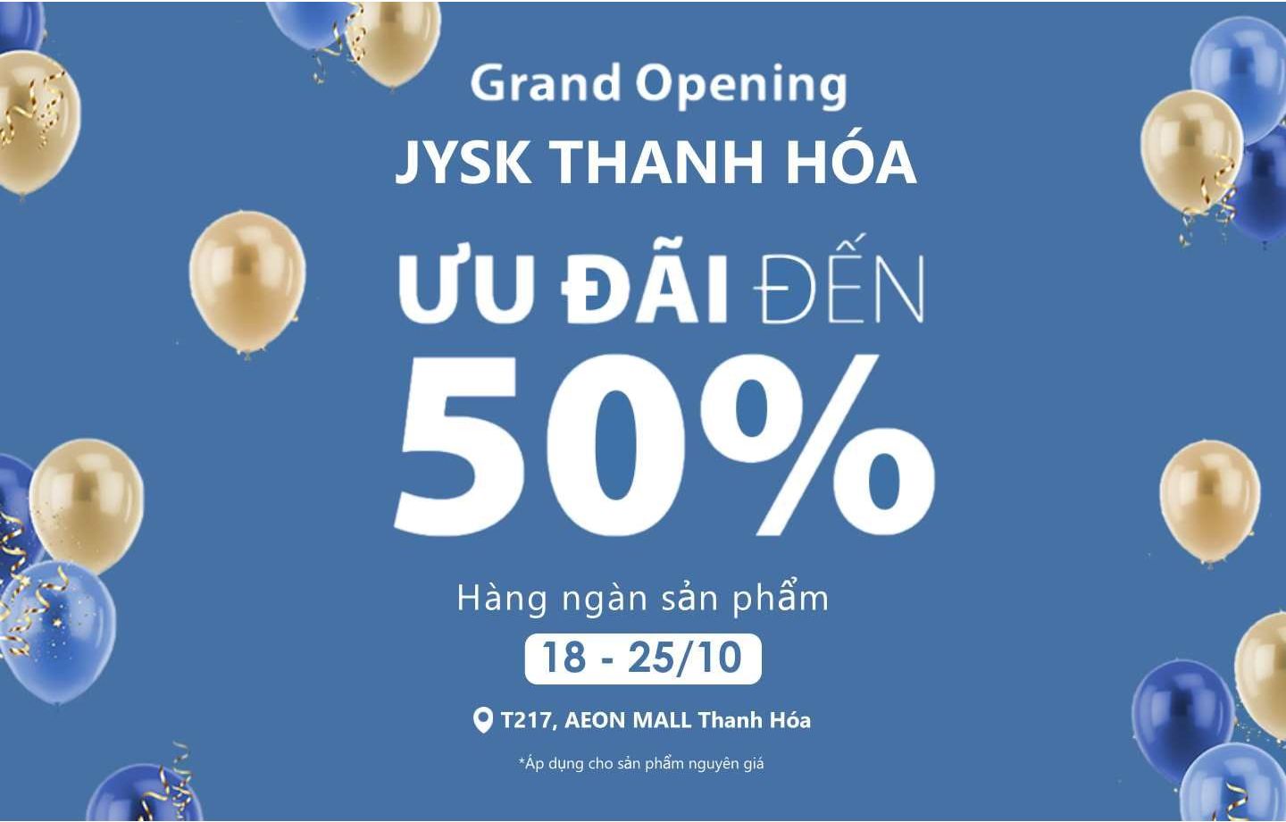 Khai trương JYSK Thanh Hóa: Điểm đến mới cho tín đồ nội thất Scandinavian