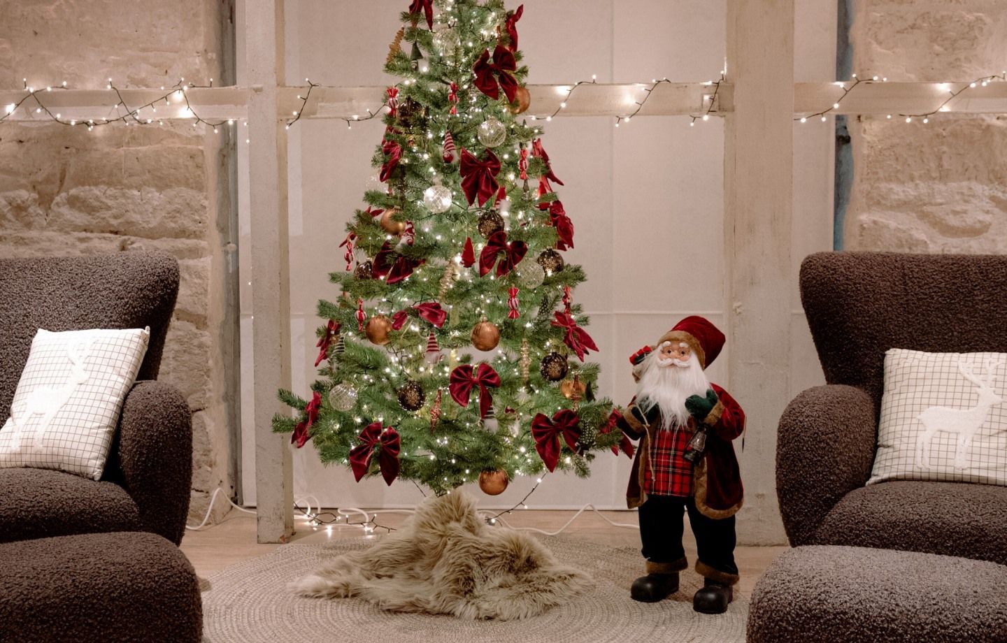 Trang trí Noel với ông già Noel