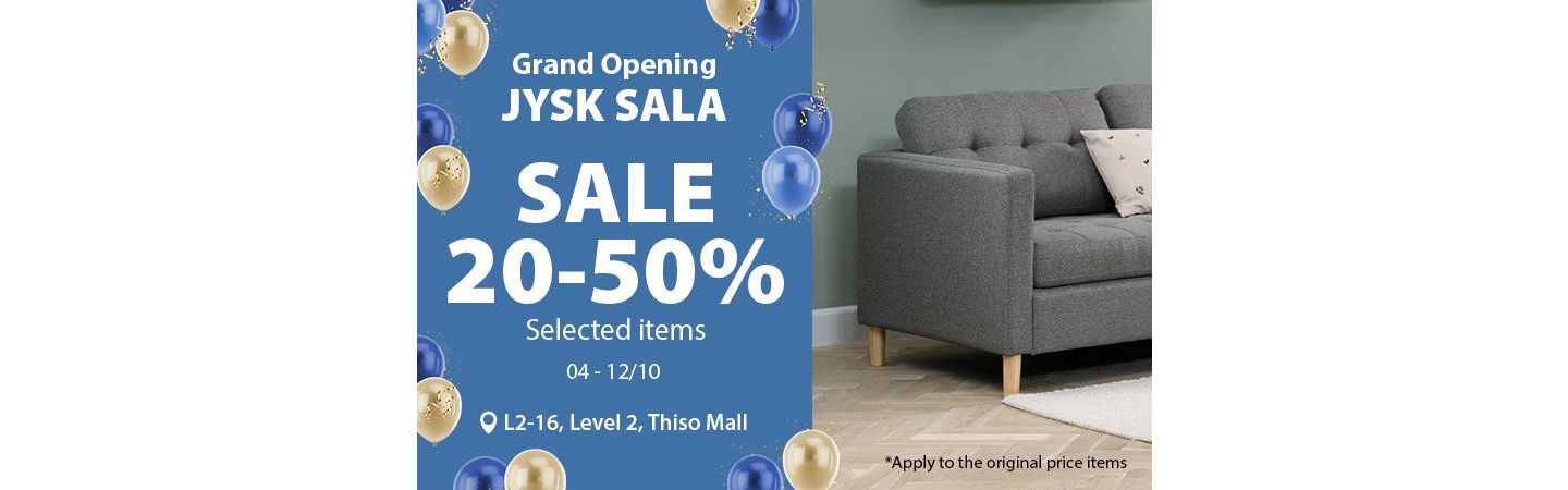 Trải nghiệm Store Concept 3.0 và ưu đãi đến 50% trong tuần lễ khai trương
