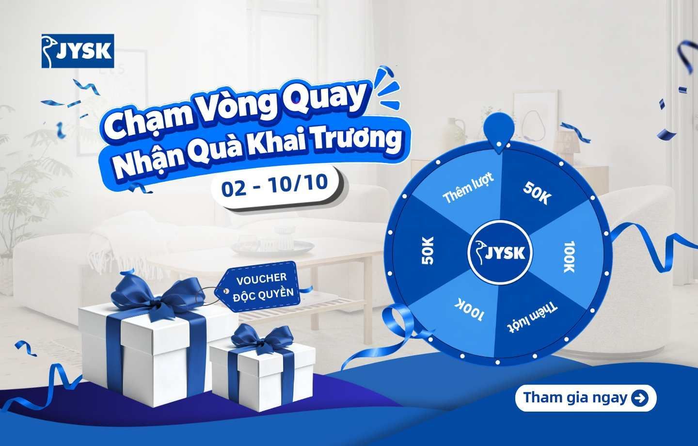 JYSK AEON Tân Phú trở lại với không gian mới, ưu đãi khai trương đến 50%