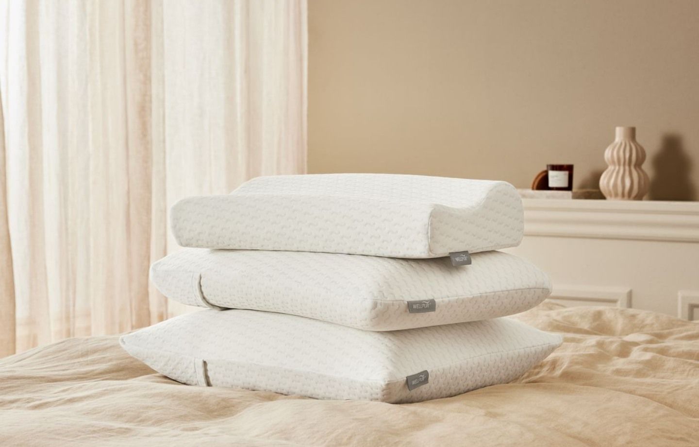 Cách giặt ruột gối polyester, lông vũ và memory foam đúng cách, đơn giản