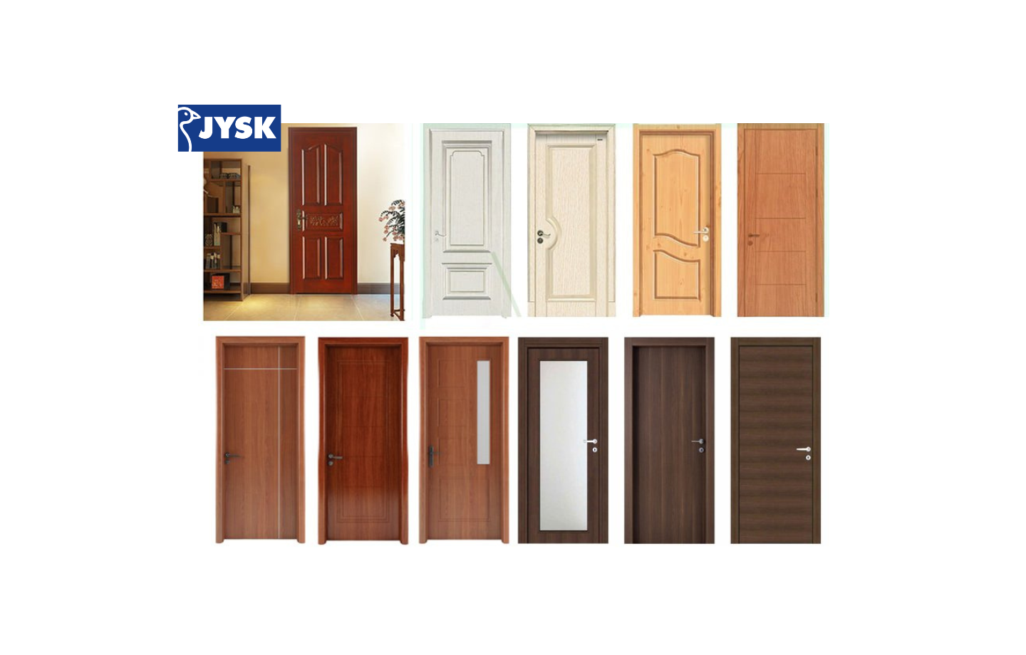 Top 35 mẫu cửa phòng ngủ bền, đẹp 2023 JYSK