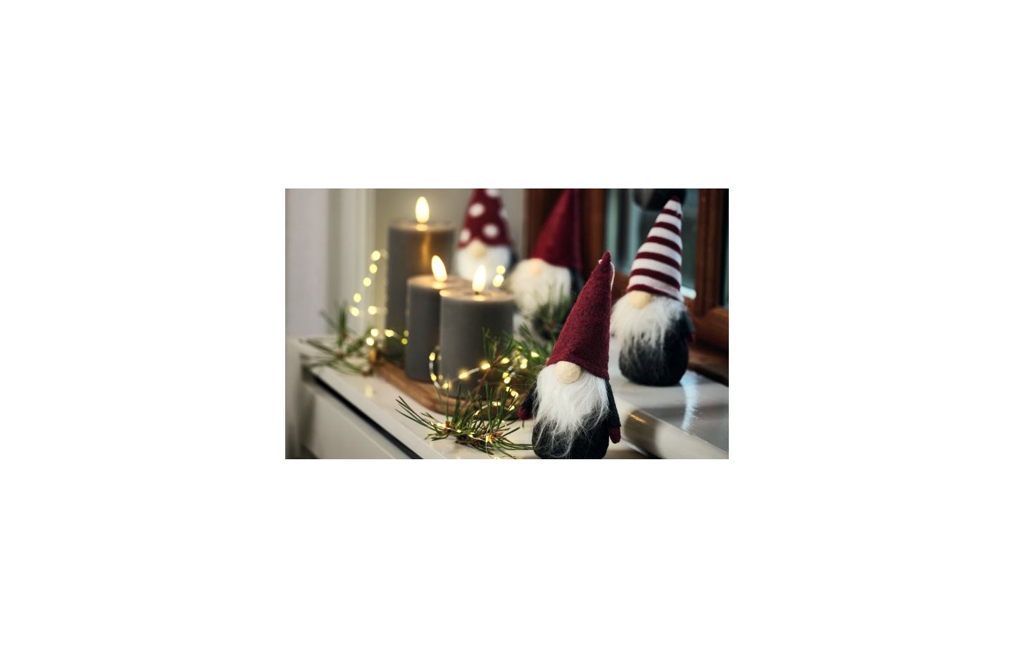 Gợi ý sử dụng đèn trang trí Noel phù hợp với tông màu