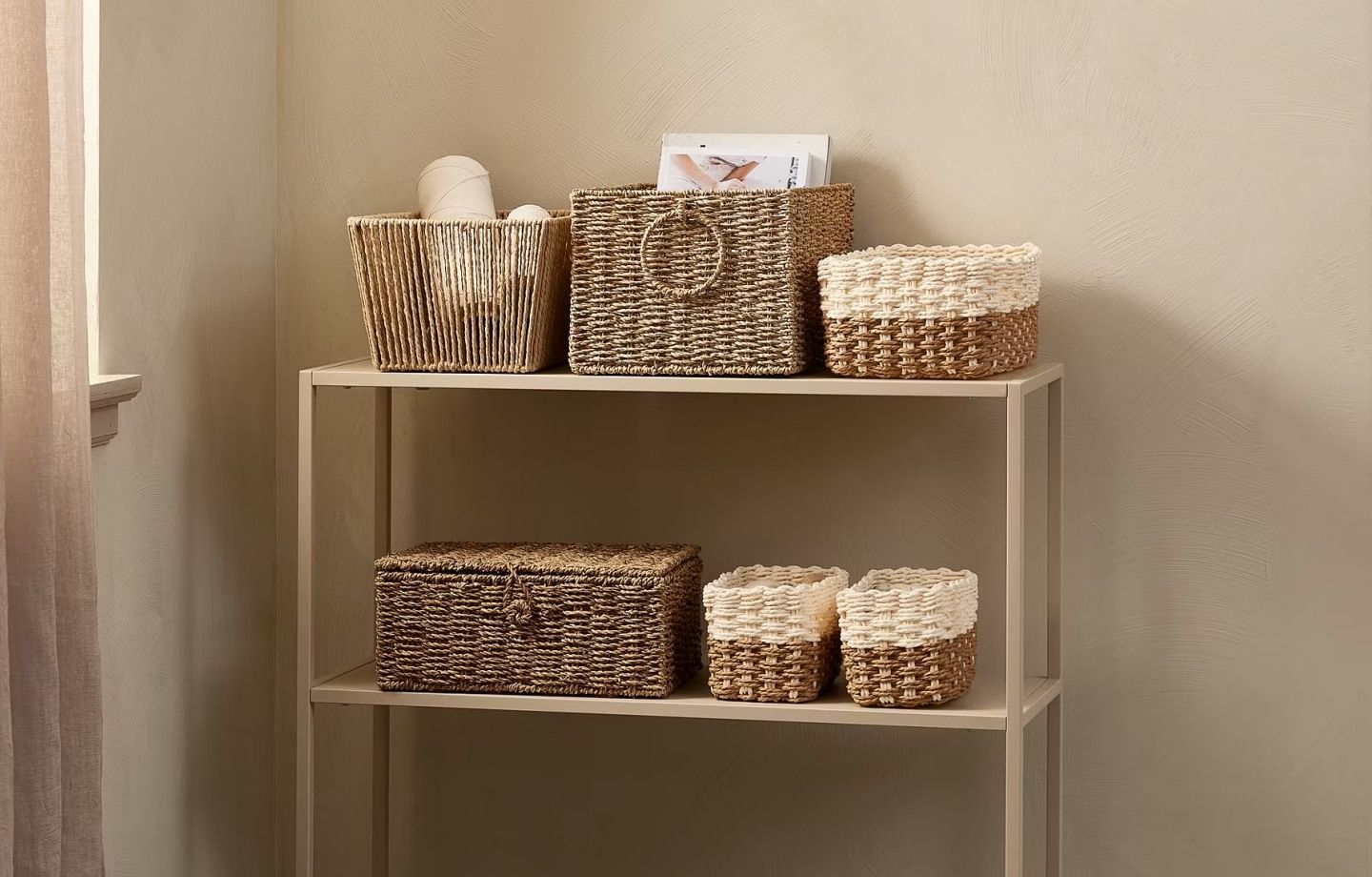 Nhà gọn không khó với bộ sản phẩm giỏ hộp đa năng