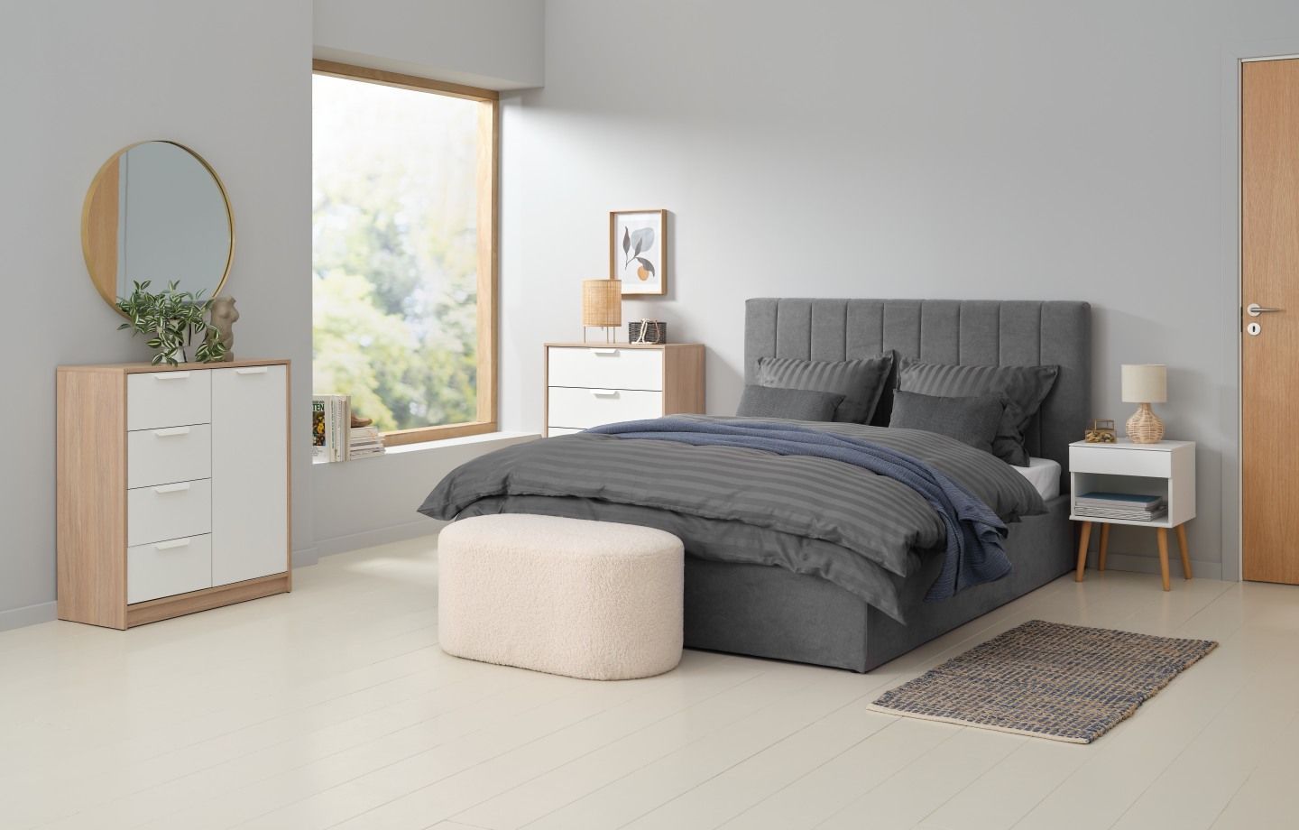 Các nguyên tắc đặt hướng giường ngủ giúp đem lại giấc ngủ ngon