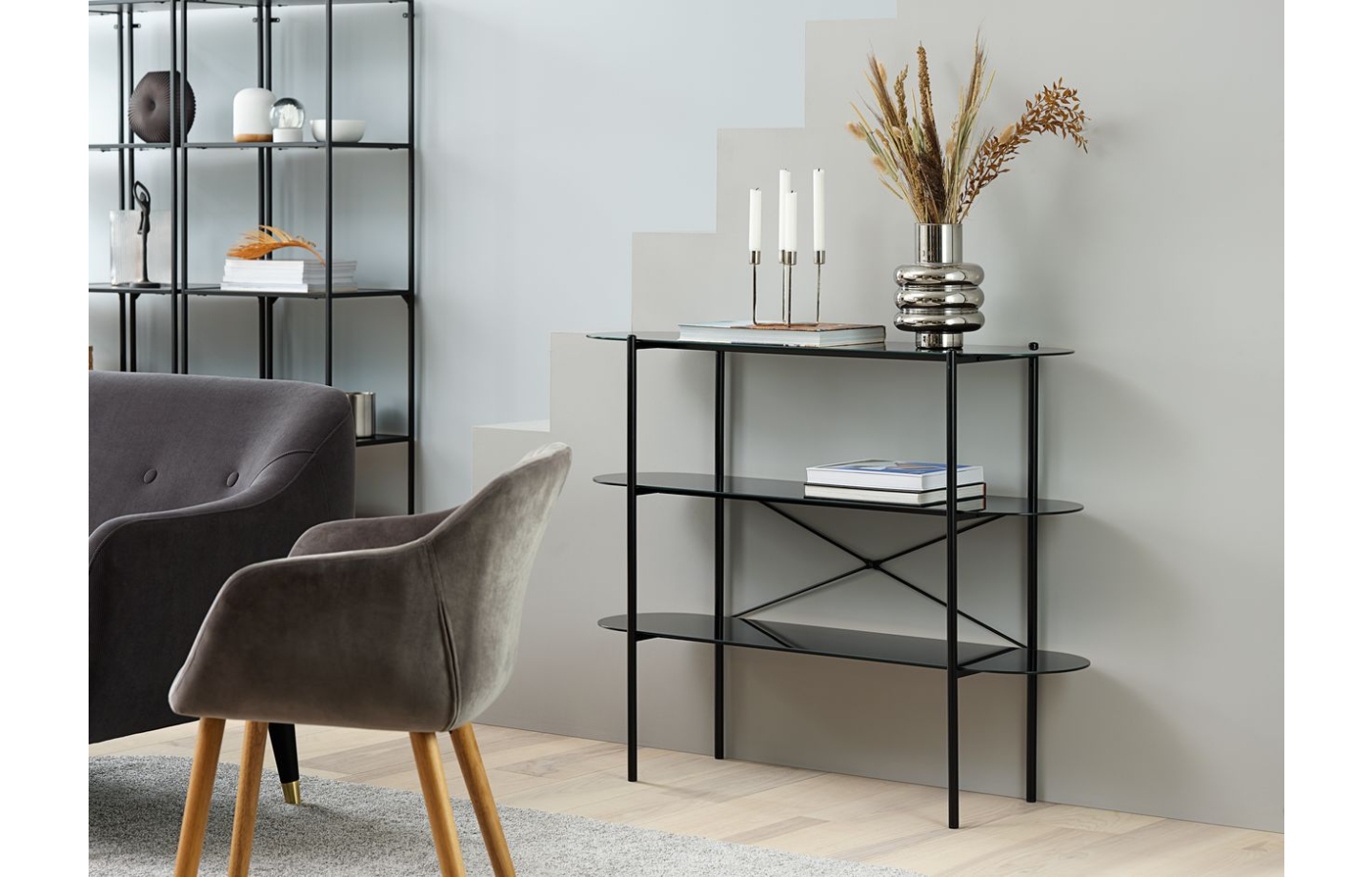 Tổng hợp các mẫu kệ trang trí phòng khách đẹp, hiện đại, dẫn đầu xu hướng 2022