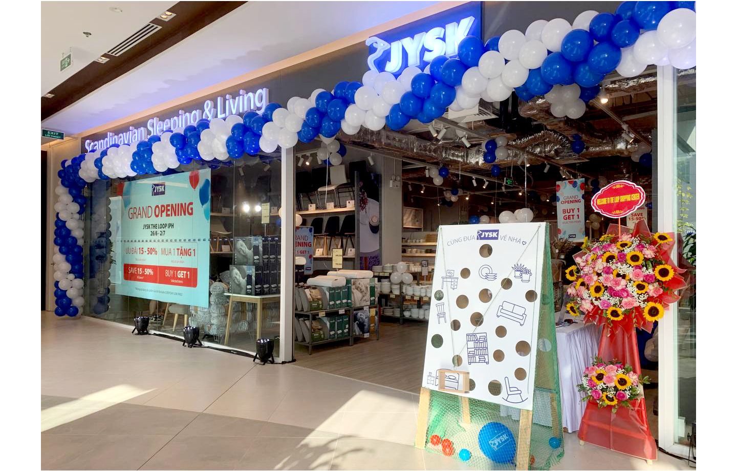 Khám phá bên trong JYSK The Loop IPH vừa khai trương