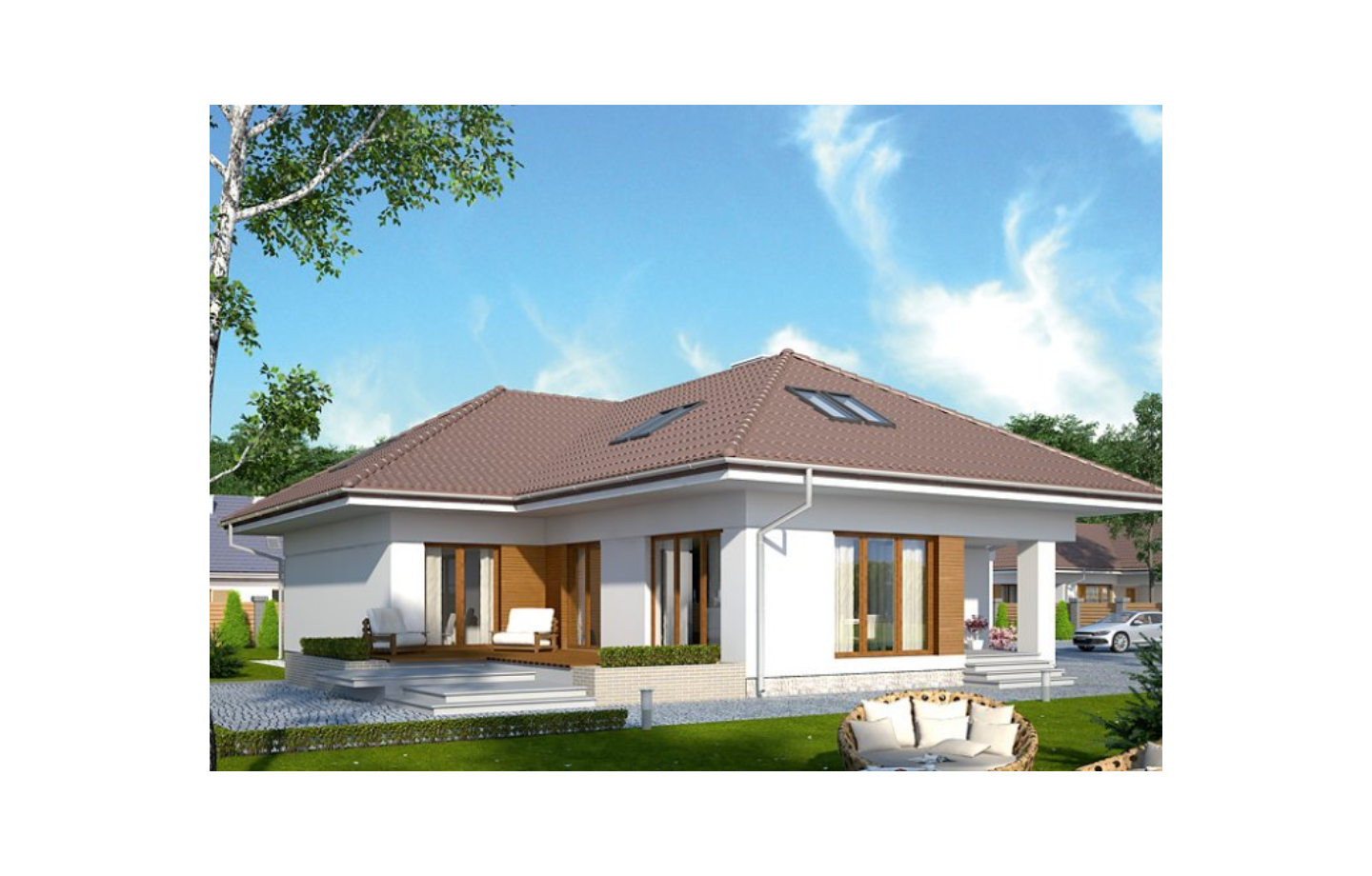 Nhà cấp 4 3 phòng ngủ - Những mẫu thiết kế tinh tế, độc đáo, hiện đại