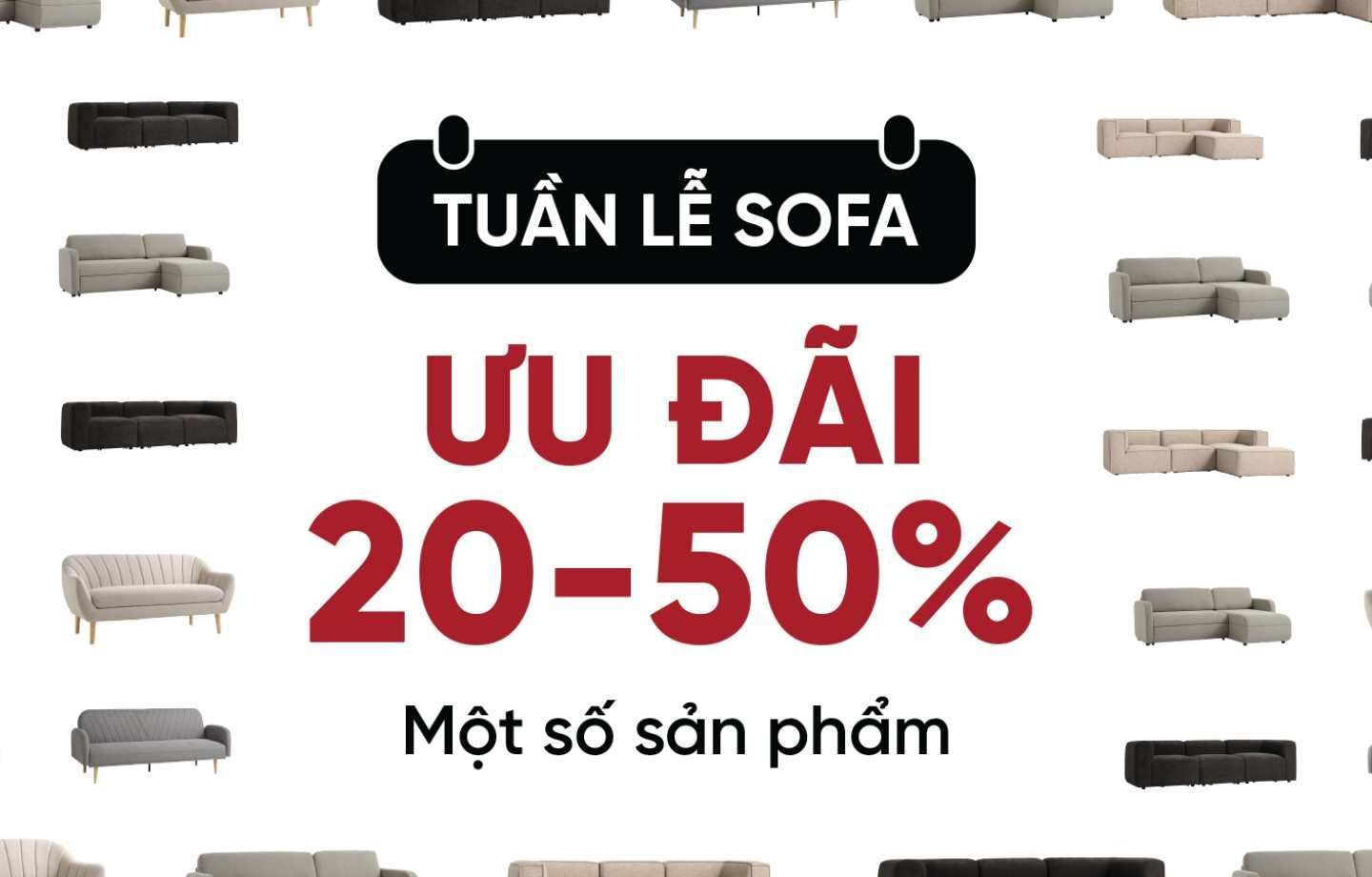 Sofa week - Ưu đãi đến 50% dòng sofa hot tại JYSK