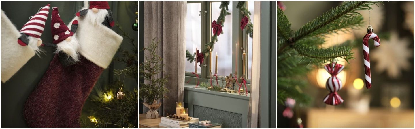 Mua phụ kiện trang trí noel đẹp cho phòng khách