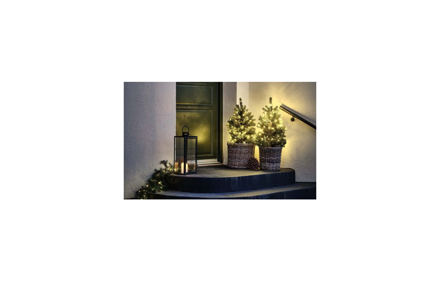 20 mẫu trang trí cửa noel đơn giản siêu đẹp