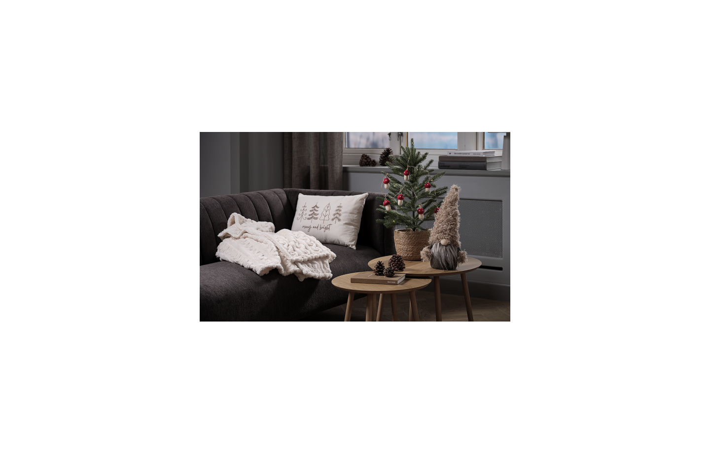 Khám phá bộ sưu tập Nordic Mood trang trí Giáng sinh phong cách Bắc Âu từ JYSK