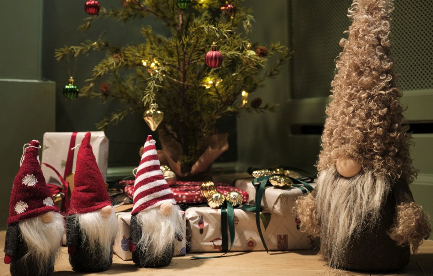 Thần lùn Giáng sinh trang trí sáng tạo 20 ý tưởng