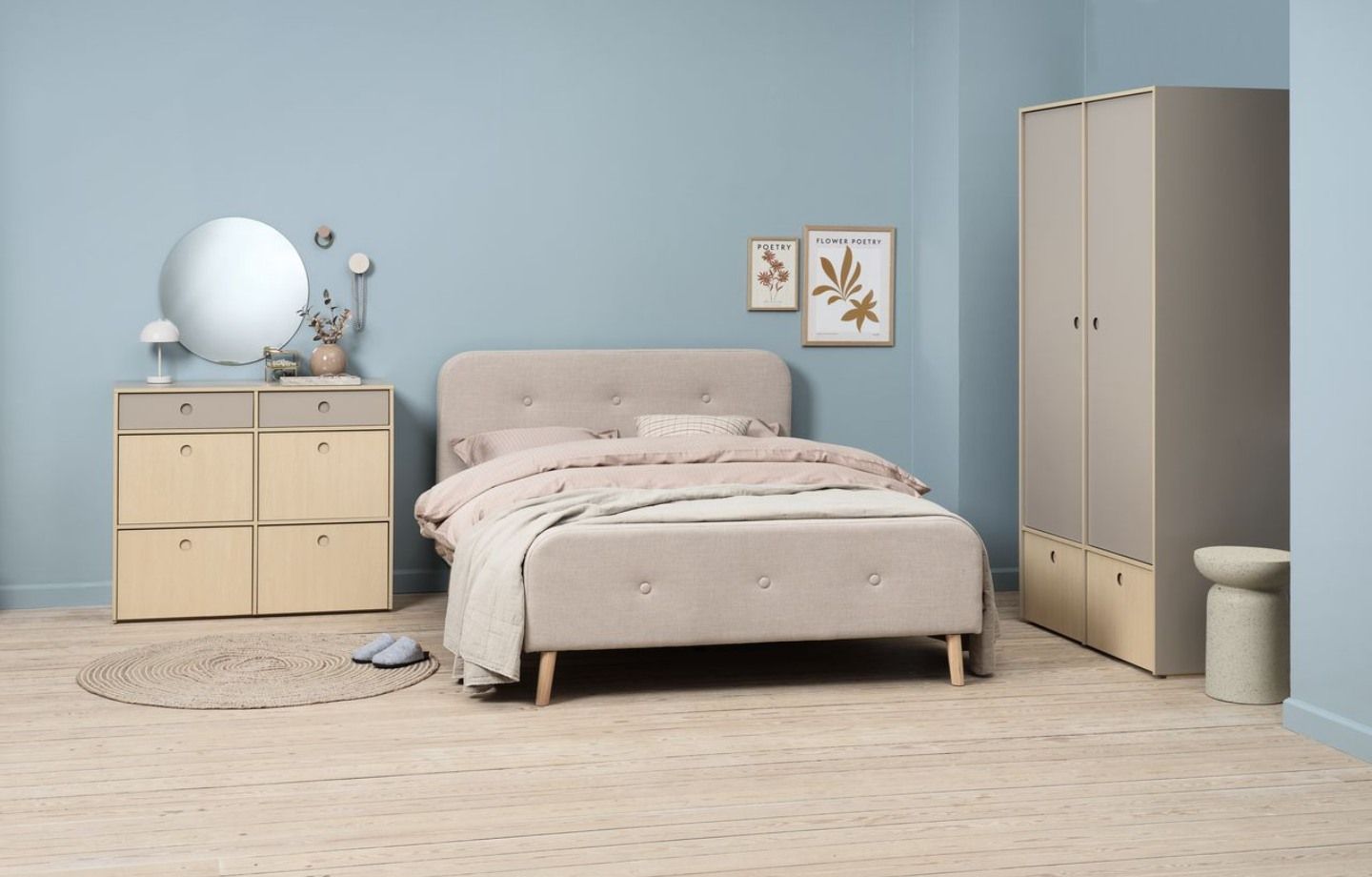 20+ mẫu thiết kế phòng ngủ 40m2 đẹp và sang trọng