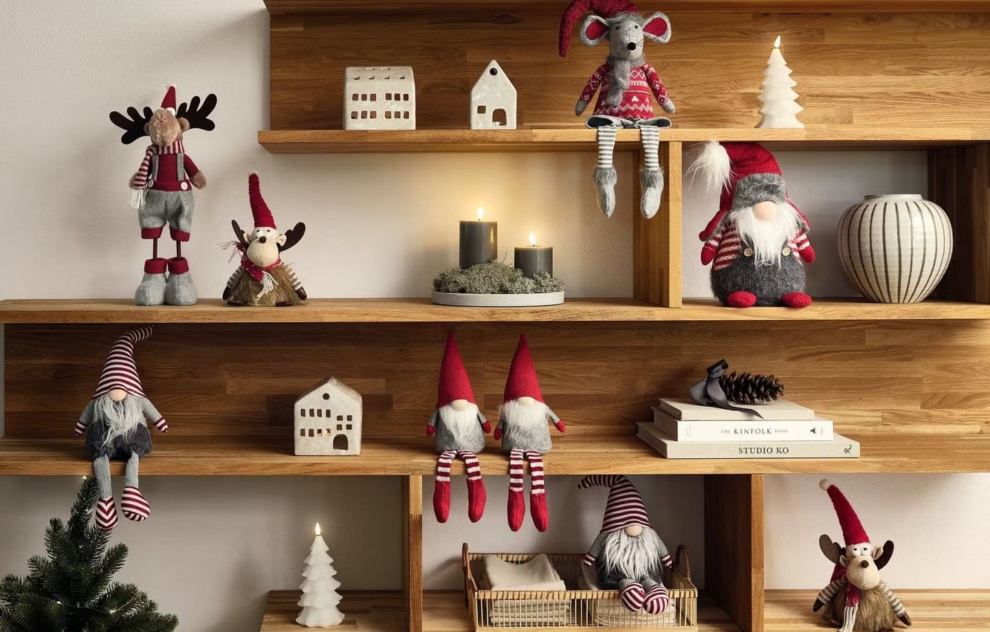 hướng dẫn cách trang trí thần lùn giáng sinh