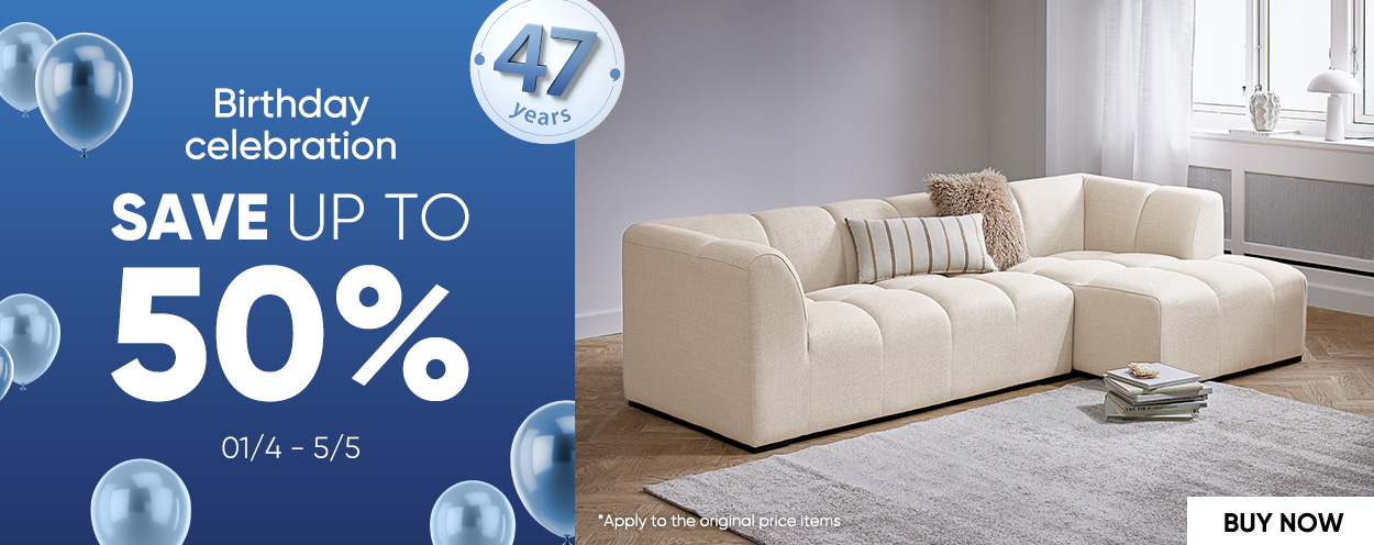 Sinh nhật JYSK toàn cầu 47 tuổi T4.26