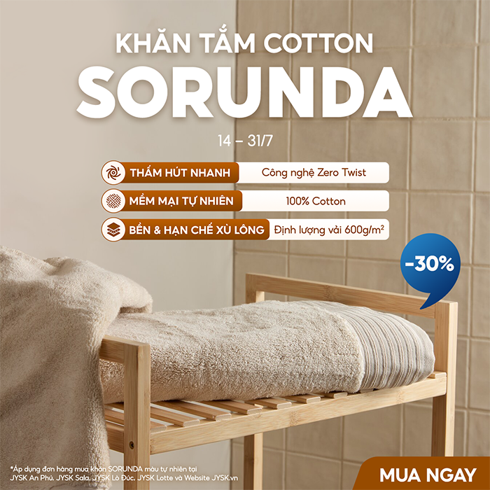 Khăn tắm SORUNDA