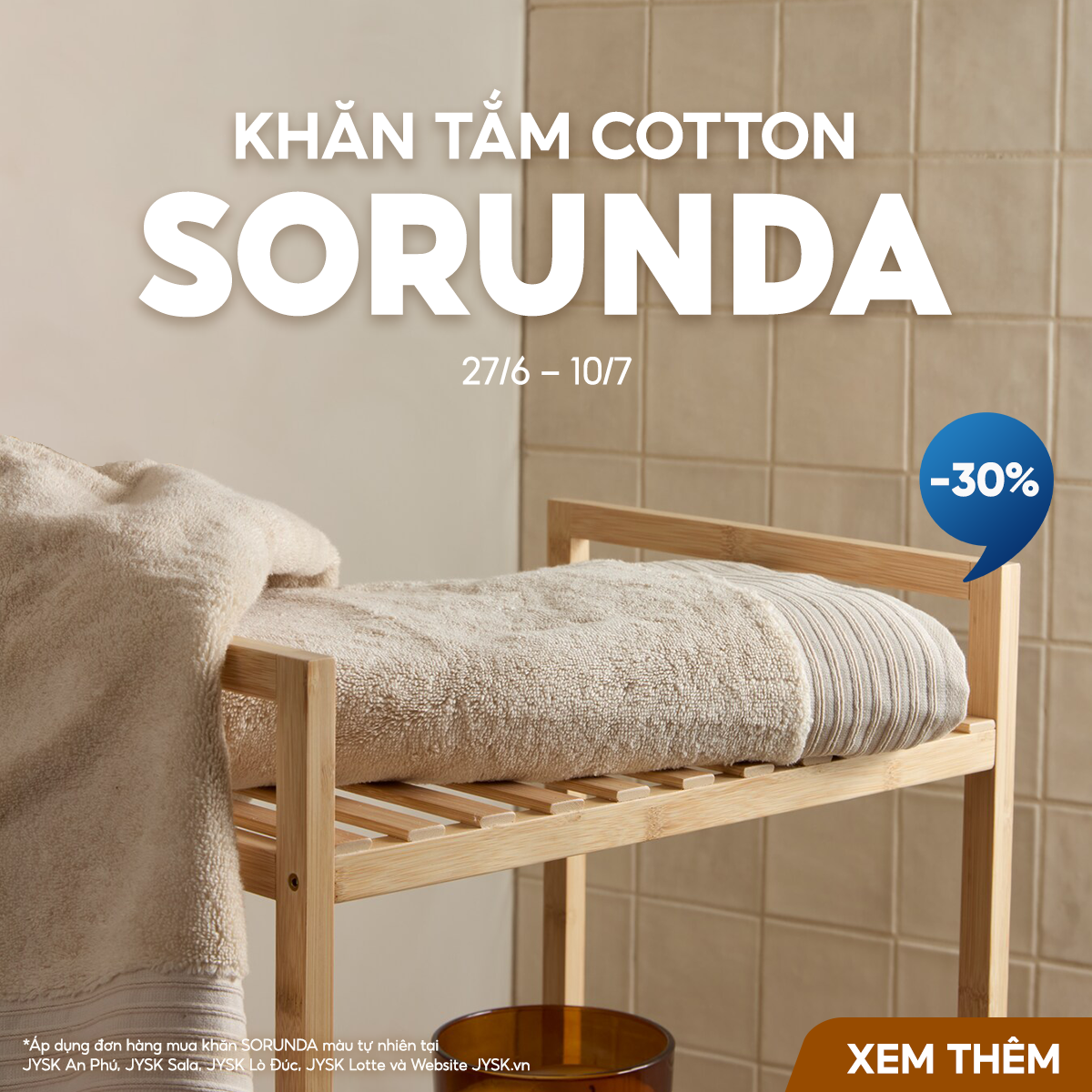 Khăn tắm SORUNDA