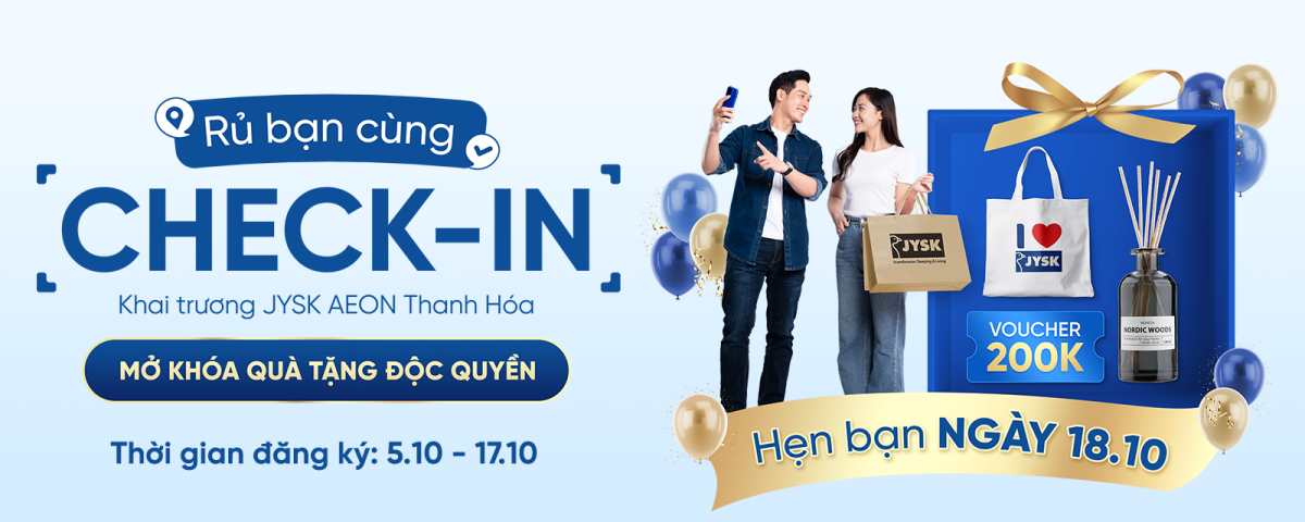 KV chương trình JYSK's Friend: Rủ bạn cùng check-in