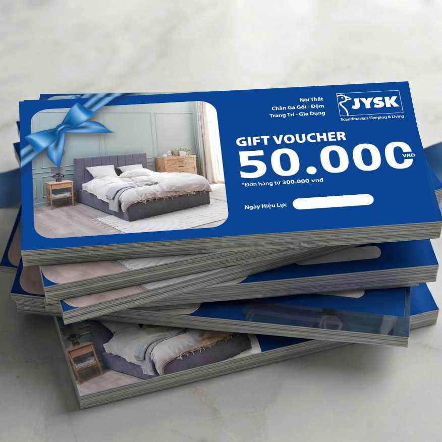voucher mua sắm JYSK