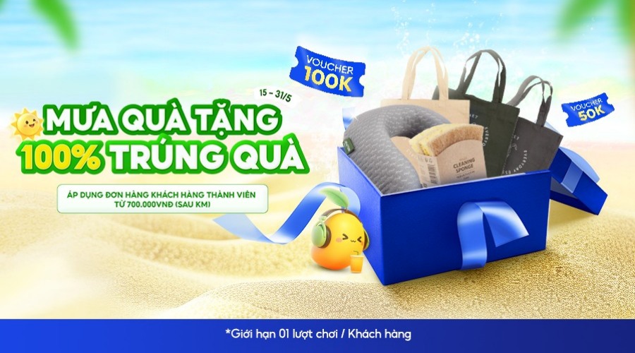 Minigame Hứng Quà JYSK tháng 5
