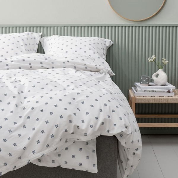 Bộ vỏ chăn gối đôi kèm ga cotton ANNIKA