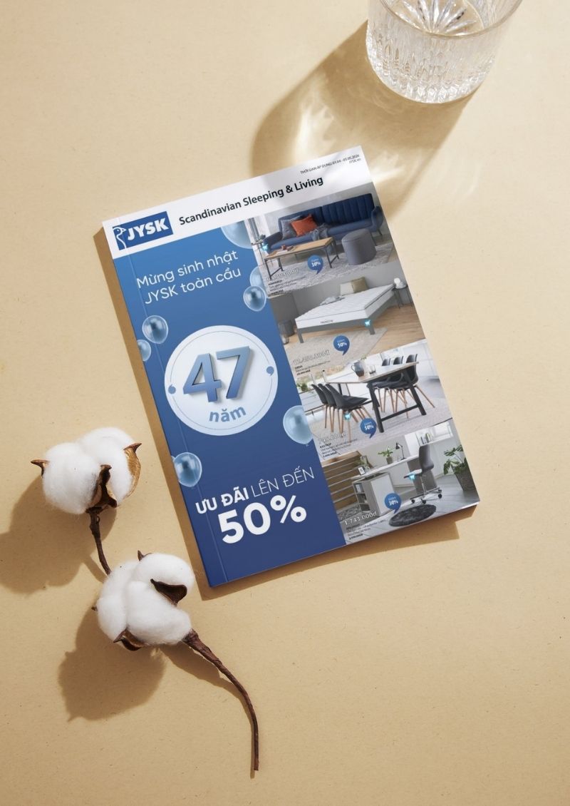 Ưu đãi mừng sinh nhật 47 năm JYSK toàn cầu