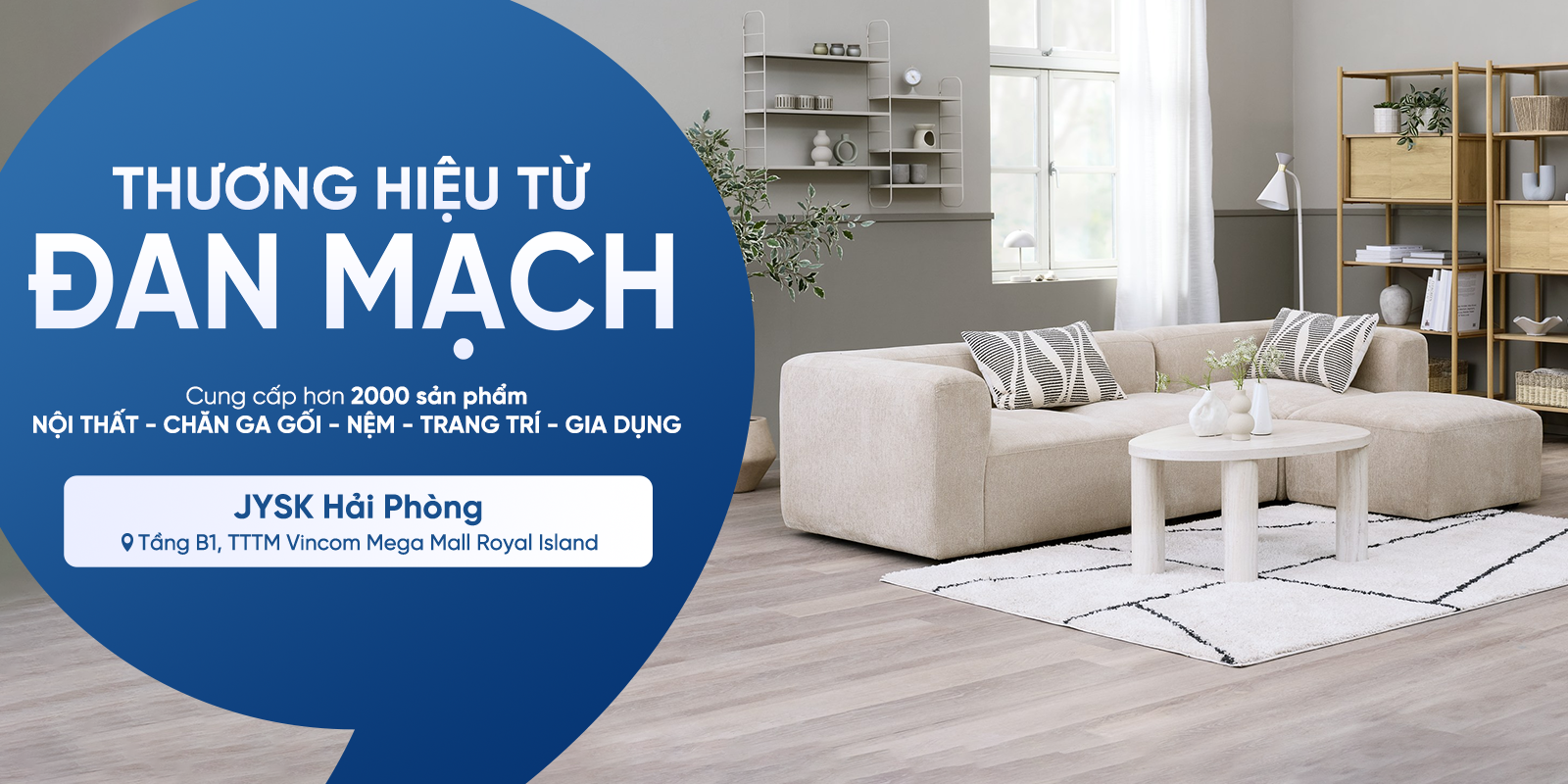 Sofa khuyến mãi JYSK